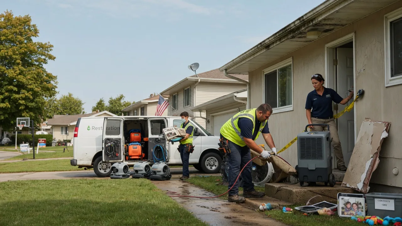 Water Damage Restoration in Bloomingdale, MI near me